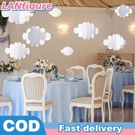 LANfigure 16Pcs 3D Cloud Decorations White Hanging Clouds For Ceiling Cloud Party Decorations Cloud 