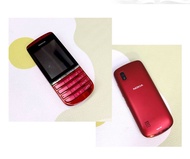 諾基亞 紅色 NOKIA Asha 300 觸鍵雙控 3G 手機 (機殼 有小許瑕疵) (85% 新)