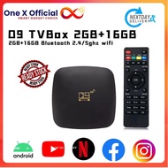 ready stock KL!!! Local ship out D9 TV Box 5G 4K HD Android 10.0 TV Box 2.4G 5G Wifi Smart Player