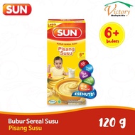 SUN Bubur Sereal Susu Pisang 120g 6+ Bulan Bubur Bayi