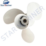664-45954-01-EL-00 Propeller (3X9-7/8"x12"-F) For Yamaha outboard motor 2T 20HP 25HP 30HP 4T F20 F25