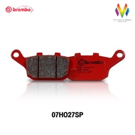 Brembo ผ้าเบรกหลัง SP (เกรดSinter) สำหรับHONDA : CBR250R/RR / NC700/ TRIUMPH : Street Triple 675R 09