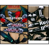 STICKER YAMAHA LC 135 /LC135 V1 V2 V3 V4 V5 V6 V7 V8  CHOI NAGA/ DRAGON CHOII/6MR0/ AEROX