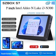SZBOX S5 5.5 inch  Intel Alder-N Lake i3-N300 LPDDR5 16+512GB with 8 cores, 8 threads Mini PC