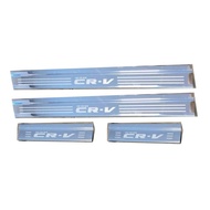 ❤สินค้าขายดี❤ [ชายบันไดสแตนเลส] ชุดแต่ง Honda CR-V 2017-2020 กันสาดสีดำชายบันได CRV G5    JR3.14253✨