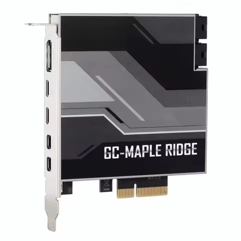 MSI PCIe Thunderbolt 4 Expansion Card M4 USB4 Compatible 8K for Z590/Z690/Z790 Motherboards