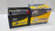 3K MAX95L (90D26L) แบตเตอรี่รถปิคอัพ รถเก๋งใหญ่ สำหรับเครื่องยนต์ 1600-2500cc. ชนิดกึ่งแห้งพร้อมใช้ง