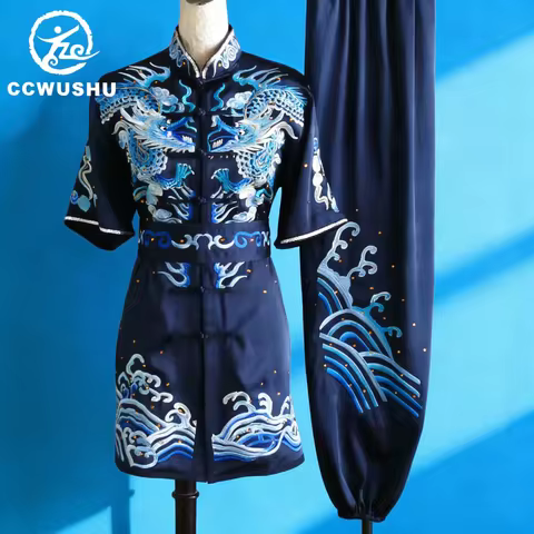 ccwushu wushu uniform Martial arts clothes uniform changquan clothes Chinese kung fu costumes, Chang