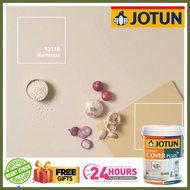 JOTUN 15L 12118 HUMMUS  ESSENCE COVER PLUS SHEEN & MATT/INTERIOR WALL PAINT /CAT BOLEH CUCI/KILAT & 
