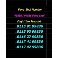 Digi Prepaid, One Xox, 99836 Vip Feng Shui Mobile Prepaid Number