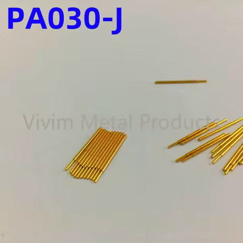 20/100PCS PA030-J1 Spring Test Probe PA030-J Test Pin P030-J P030-J1 Test Tool 11.5mm 0.30mm Needle 