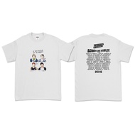 5 SECOND OF SUMMER 5SOS - 2016 TOUR (FRONT BACK) | kaos band