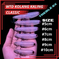 WTD GLUESTICK KOLANG KALING CLASIC TREBLE 6X umpan casting hampla