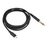 无 Usb C 6.35mm Male To 3ft 1/4 Inch Aux Stereo C To 9.8ft Cable Built-in Chip Audio Cable To Type-c 