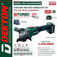 Dekton 6-SPEED 10,000RPM Cordless Grinder M21-AG100PROMAX / Equipped with Features