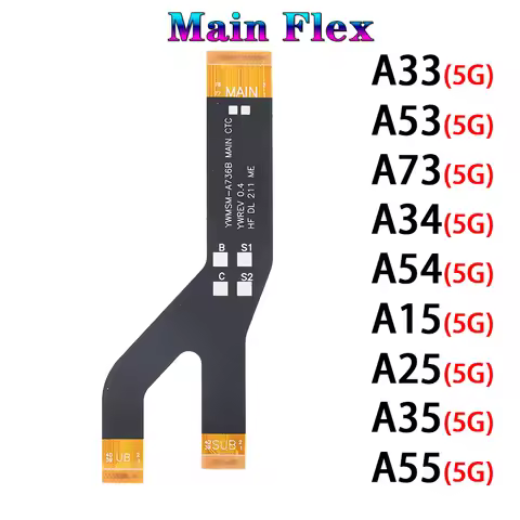 Motherboard Connector Cable for Samsung Galaxy A54 A15 A25 A35 A55 A33 A53 A73 A34 4G 5G Main Board 