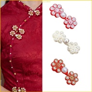 【skytower*】 Chinese Traditional Button Sewing Decorative Pearls Cheongsam Embellishment