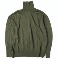 WRAPINKNOT เสื้อถักคอเต่าเลเยอร์ไฮเกจวูล ผลิตในญี่ปุ่น รุ่น WK20W-P026 ไซส์ 0 สี OLIVE เสื้อสเวตเตอร