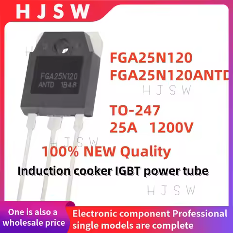 5/10PCS 100% Brand New and Quality FGA25N120ANTD FGA25N120 25N120 TO-247 Induction cooker IGBT power