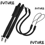 HL-FUTU Touch Screen Stylus Pen, High Sensitivity With Spring Rope Touch Pen, Portable Durable Fiber