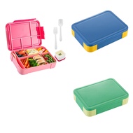 Bento Lunch Box Kids Bento Box Lunch Box Adults with 5 Compartments and 1 Salad Dressing Containers