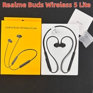 Realme Buds Wireless 5 Lite Earphone Bluetooth 5.4 Earphones 35 Hours Battery Ufe And ENC CallNoise 
