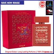 Rave Now Rouge  / Rave NOW INTENSE / RAVE NOW PERFUME FOR MEN WOMEN 100 ML EDP BY LATTAFA PERFUMES O