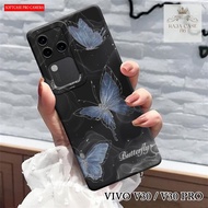 HP Vivo V30 Case Latest V30 Pro 2024/ - Rajacase - VIVO V30 5G Casing VIVO V30 PRO/ - BUTTERFLY case