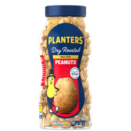 美國紳士牌海鹽乾焗花生 453g#073258 PLANTERS Dry Roasted Salted Peanuts(Randomly Delivery)#新舊包裝隨機發貨
