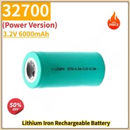Brand New High Quality 32700 Lithium Iron Rechargeable Battery 3.2V 6000mAh (Power Version)