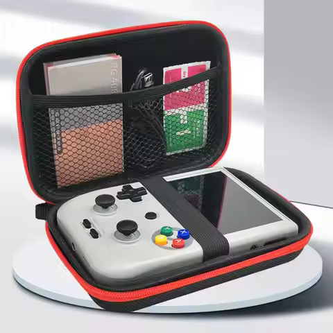 Handheld Game Console Storage Bag Portable Game Console Organizer Digital Accessories Storage Bag fo