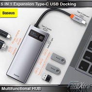 BASEUS 5 in 1 HUB Docking Station USB Type-C Multifunctional