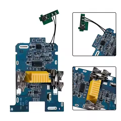 Plastic Case Charging Protection Circuit Board PCB for Makita MT18V Battery Accessories BL1840 BL185