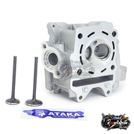 ATAKA ฝาสูบ+วาว ฝาวาว HONDA CLICK150 CLICK125 PCX150 PCX125 ฝาสูบเดิม คาร์บูรทุกรุ่น CLICK PCX เกรดด