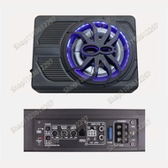 10in 12V Car Speakers Active Stereo Car Audio Subwoofer Installed Under The Seat Ultra-Thin Subwoofe