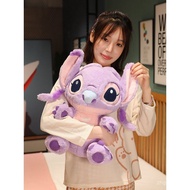 Boneka Stitch Super Stitch Angel Plush Toys Pasangan Sepasang Boneka hari jadi hadiah untuk Gadis