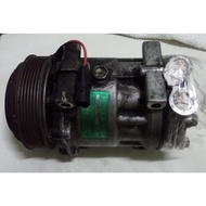 ( USED ) SANDEN AIRCOND COMPRESSOR SD7H15 PROTON CAMPRO ORIGINAL