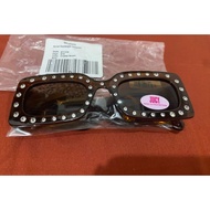 JUICY COUTURE NEW AZRIEL RECTANGLE SUNGLASSES BY ORIGINAL AUTHENTIC COUTUREJuicy