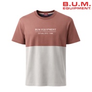 B.U.M Equipment Men’s Dual Tone Regular Fit Tee-8888-42003