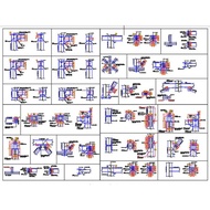 Steel Connection Details CAD Template DWG Collection