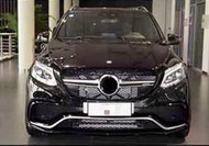 泰山美研社22112802 BENZ W166 GLE SUV 63樣式 前保桿 後下巴 空力套件(依當月報價為準)