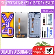 Original For vivo Y20 LCD Y20S Y20i/Y12S Y12A Y15S Y15A Y31S Y21 Y01 LCD Display Touch Screen