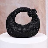 Luxury Women's Party Prom Crescent Clip Box Evening Clutch Acrylic Transparent Clutch Waterproof Cro