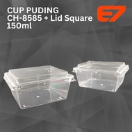 Cup Puding CH-8585+Lid 150ml Cetakan Dessert Cup Jelly Cup (1000pcs)
