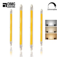 หลอดไฟ LED R7S หรี่แสงได้78มม. 15วัตต์20วัตต์ R7S สปอตไลท์118มม. 30วัตต์50วัตต์โคมไฟข้าวโพด189มม. 50