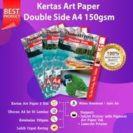 Photo Paper 150gsm 50 Sheets A4 Art Paper 150 grams 50 Sheets FI856
