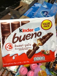ช็อคโกแลต kinder bueno หอมหวาน กรอบ อร่อย ราคาถูก