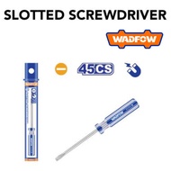 [ WADFOW ] (WSD5933-5966) Slotted Screwdriver | 45CS | Magnetic Tip | 3 Sizes