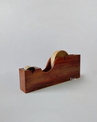 JUAL WOODEN DISPENSER GUMMED TAPE DISPENSER KAYU LAKBAN AIR