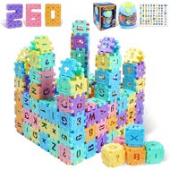 Building Blocks for Toddlers & Kids 260 Pcs Toy Building Sets – STEM Building Toys –Interlocking Bui